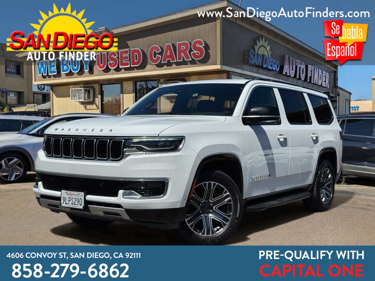 2024 Jeep Wagoneer Series II, Loaded, Pristine Condition Easy Financing Call 858 279 6862