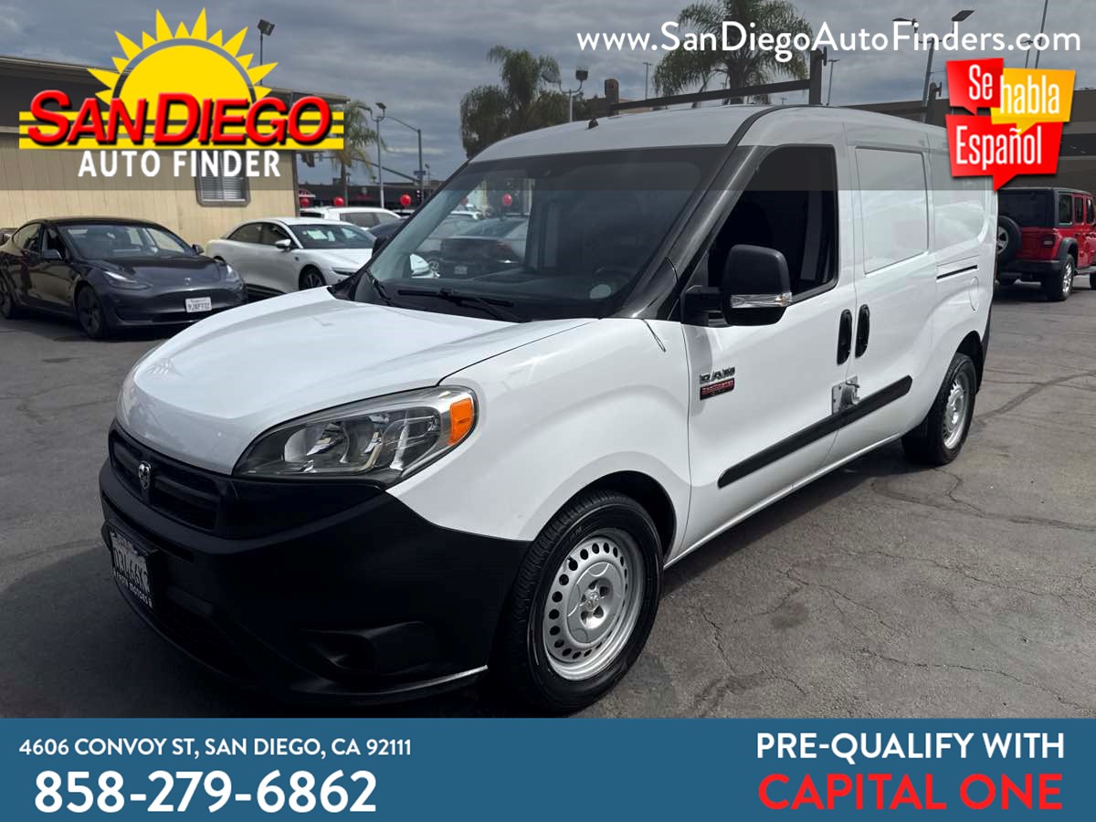 2015 Ram ProMaster City Cargo Van Tradesman, Lots of Extras Don't miss it, Easy Finance call 858 279 6862