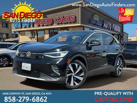 2022 Volkswagen ID.4 Pro S EV, BLIND SPOT MONITOR, KEYLESS ENTRY, PANO ROOF, FINANCING AVAILABLE, CALL 858-279-6862