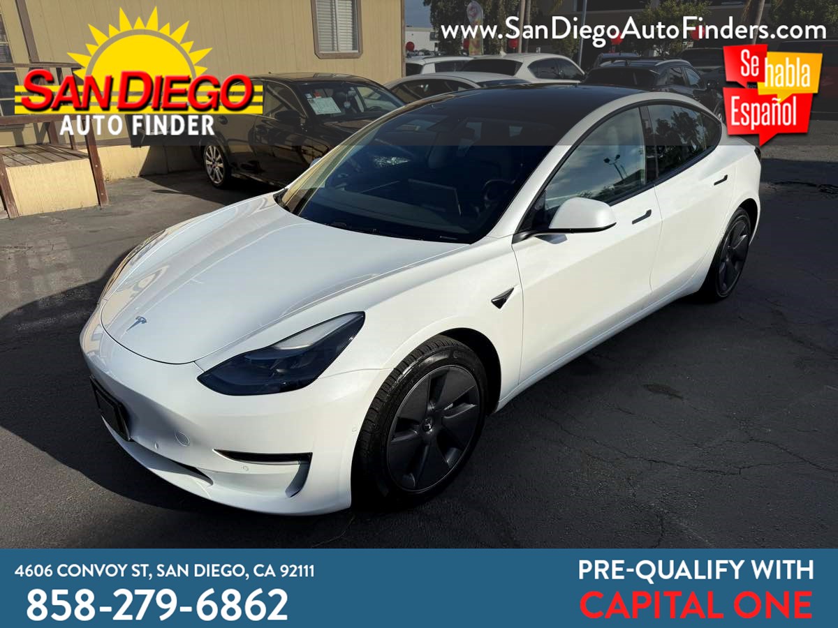2022 Tesla Model 3 Standard EV, PANO ROOF, LEATHER, FINANCING AVAILABLE, CALL NOW 858-279-6862