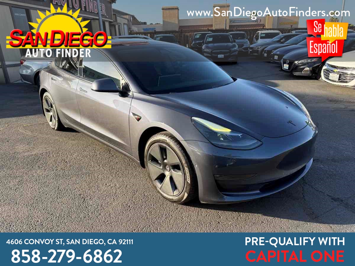 2021 Tesla Model 3 Long Range AWD, EV, PANO ROOF, FINANCING AVAILABLE, CALL NOW 858-279-6862