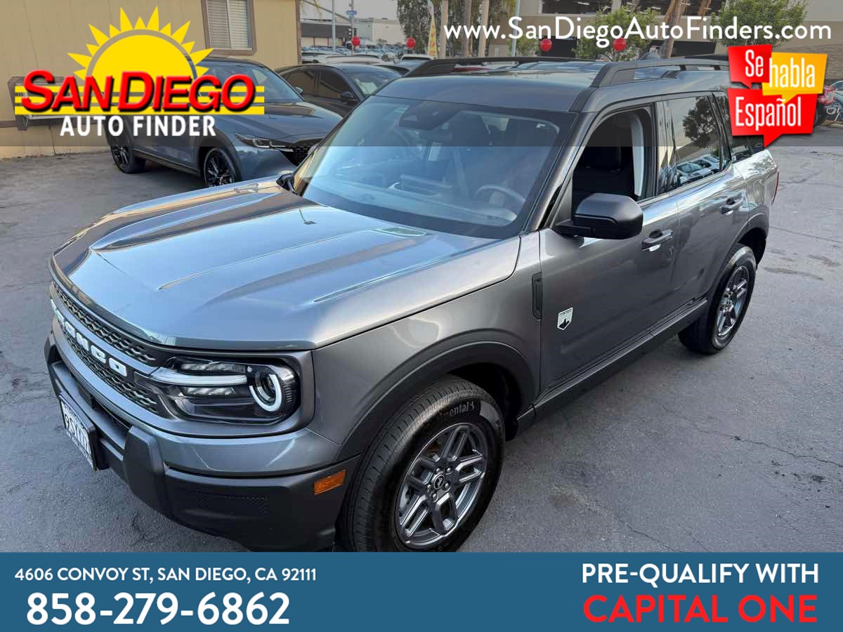 2025 Ford Bronco Sport Big Bend 4x4, KEYLESS ENTRY, FINANCING AVAILABLE, CALL NOW 858-279-6862