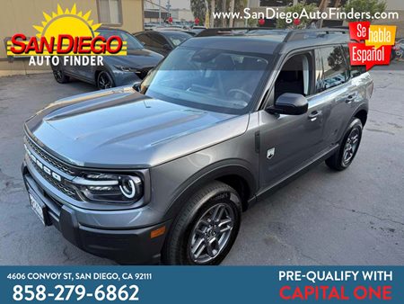 2025 Ford Bronco Sport Big Bend 4x4, KEYLESS ENTRY, FINANCING AVAILABLE, CALL NOW 858-279-6862