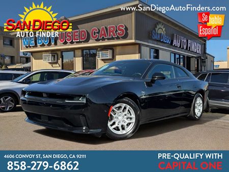 2025 Dodge Charger Daytona R/T AWD, Gorgeous, Like New,Loaded Only 5K Miles, Easy Finance Call 858 279 6862
