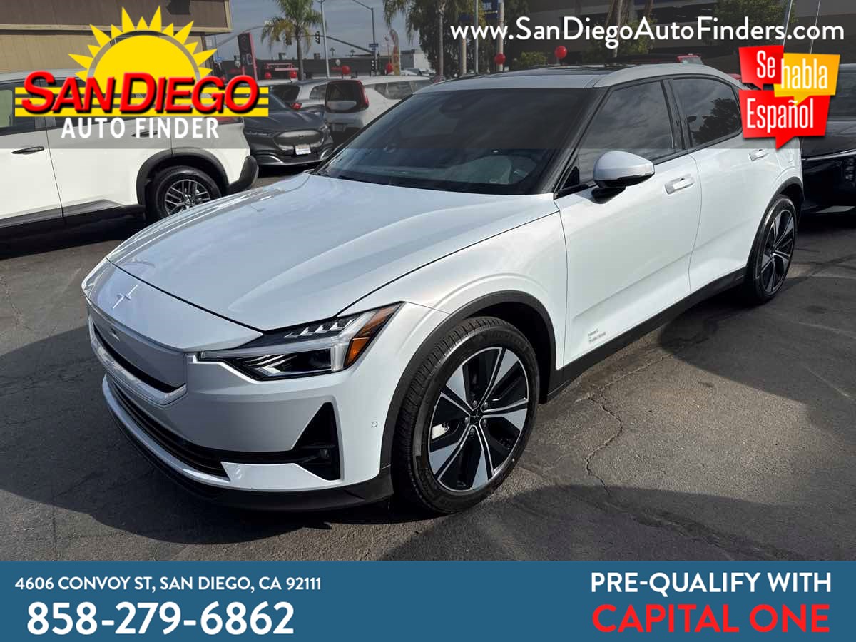 2024 Polestar 2 Long Range Dual Motor, WARRANTY Panoroof, Loaded Nice, Easy Finance Call 858 279 6862