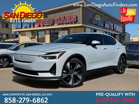 2024 Polestar 2 Long Range Dual Motor, WARRANTY Panoroof, Loaded Nice, Easy Finance Call 858 279 6862