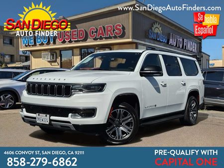 2024 Jeep Wagoneer L Series II 4x2, Lthr, Loaded, Super Nice Great Value, Easy Finance Call 858 279 6862