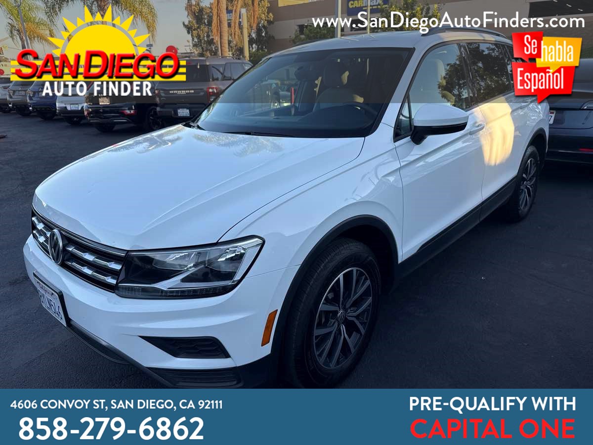 2021 Volkswagen Tiguan 2.0T S, 3RD SEAT, Hard To Find, Real Nice, Easy Financing Call 858 279 6862