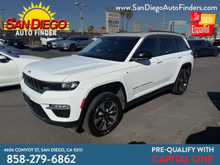2023 Jeep Grand Cherokee 4xe 4x4, LEATHER, SUNROOF, FINANCING, CALL NOW 858-279-6862