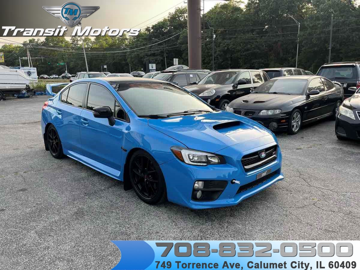 2016 Subaru WRX STI Series.HyperBlue