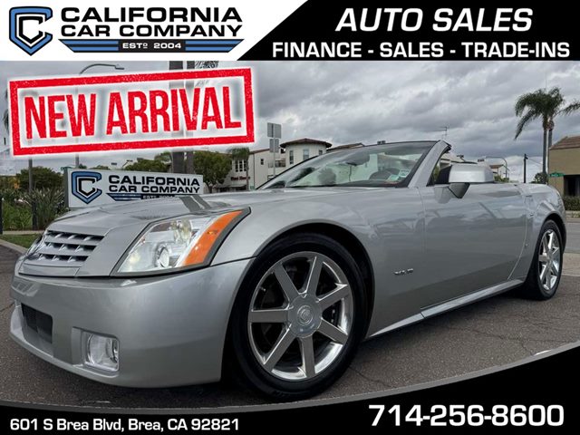 Gray (Light Platinum) 2007 Cadillac XLR RWD Convertible Rear-Wheel Drive Automatic