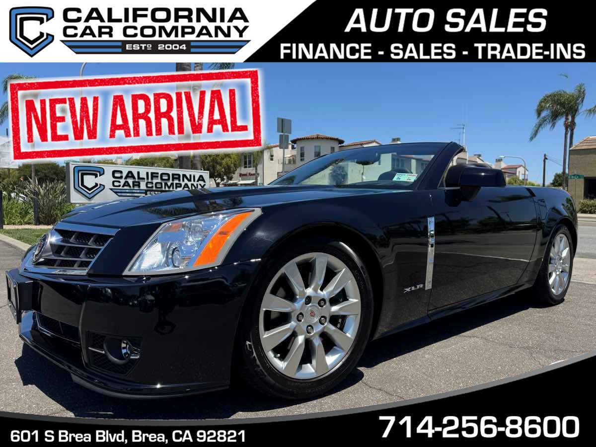 Black Raven 2009 Cadillac XLR Platinum Edition RWD Convertible Rear-Wheel Drive Automatic