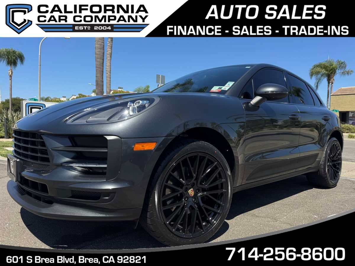 Gray (Volcano Grey Metallic) 2019 Porsche Macan SUV / Crossover All-Wheel Drive Automatic