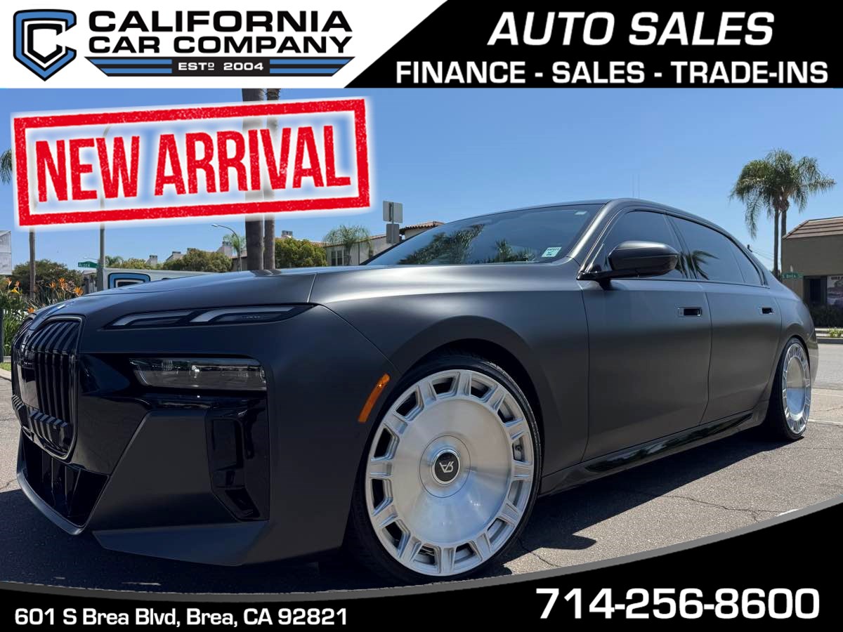 2026 BMW 7 Series 740i 22" RAYANNI TECH 50 WHEELS