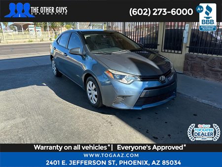 Sold 2015 Toyota Corolla LE