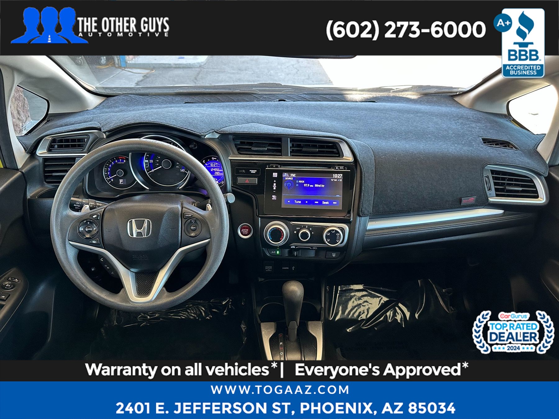 Sold 2015 Honda Fit EX-L in Phoenix
