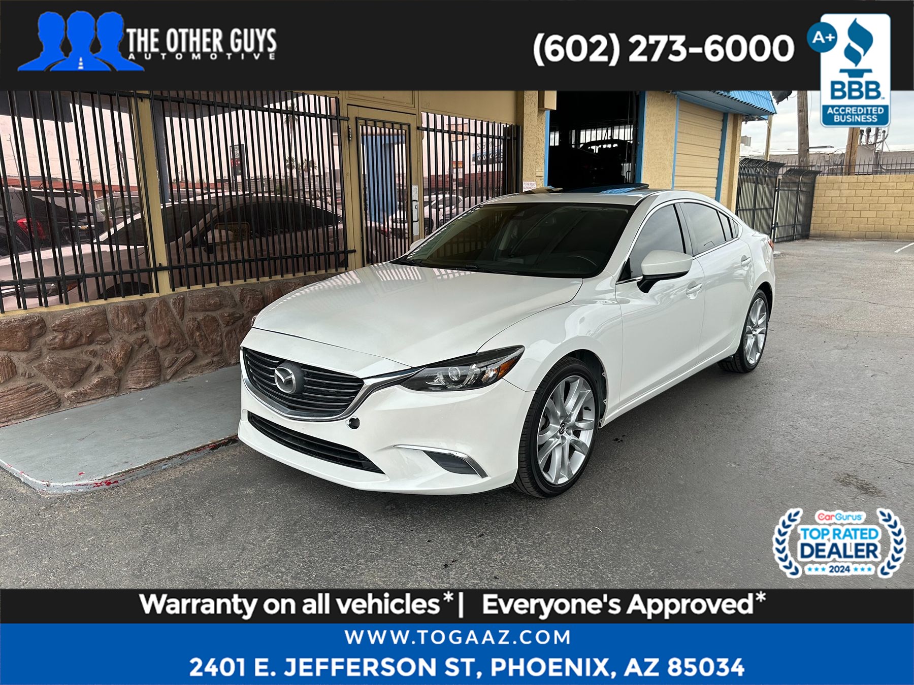 Sold 2017 Mazda Mazda6 Touring in Phoenix