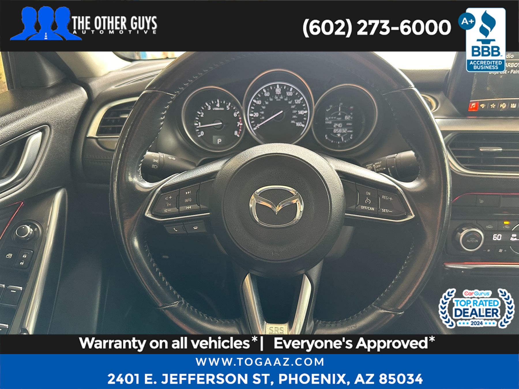 Sold 2017 Mazda Mazda6 Touring in Phoenix