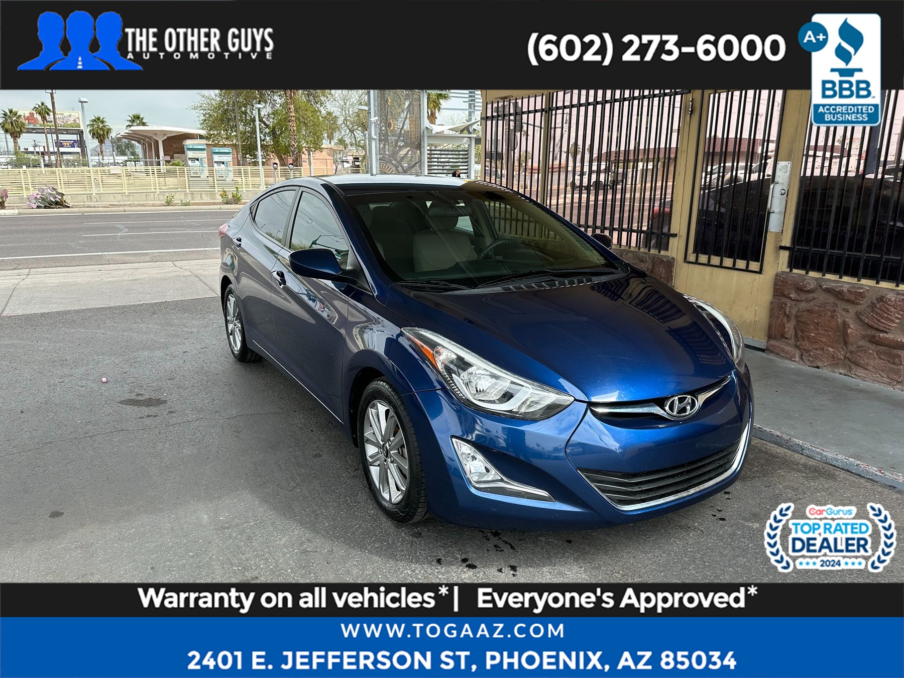 2016 Hyundai Elantra SE