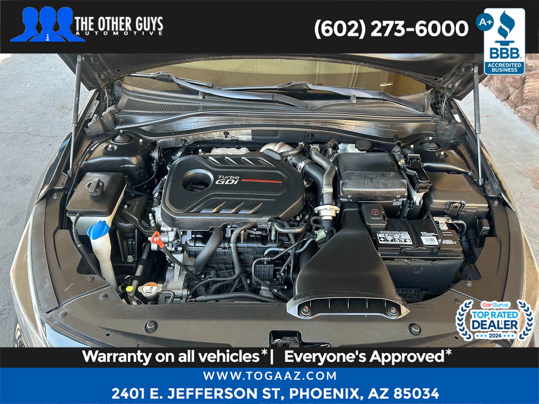 Sold 2016 Kia Optima SXL Turbo in Phoenix