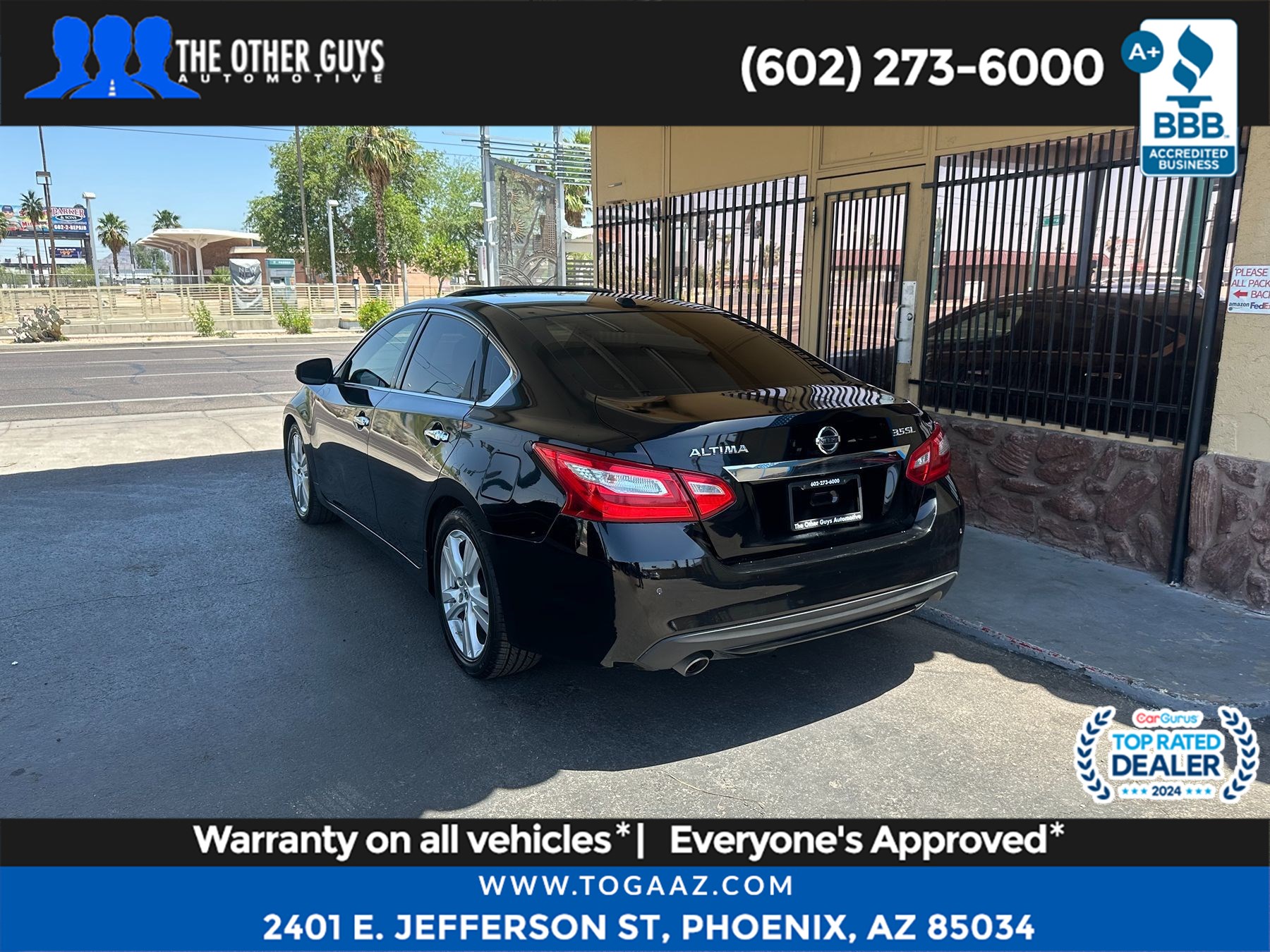 Sold 2017 Nissan Altima 3.5 SL in Phoenix