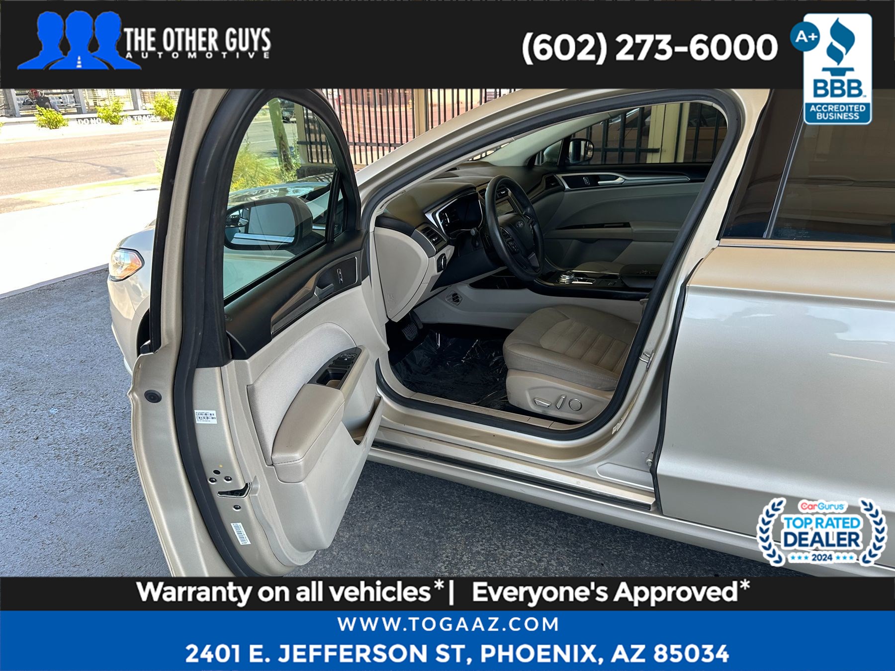 Sold 2017 Ford Fusion SE in Phoenix