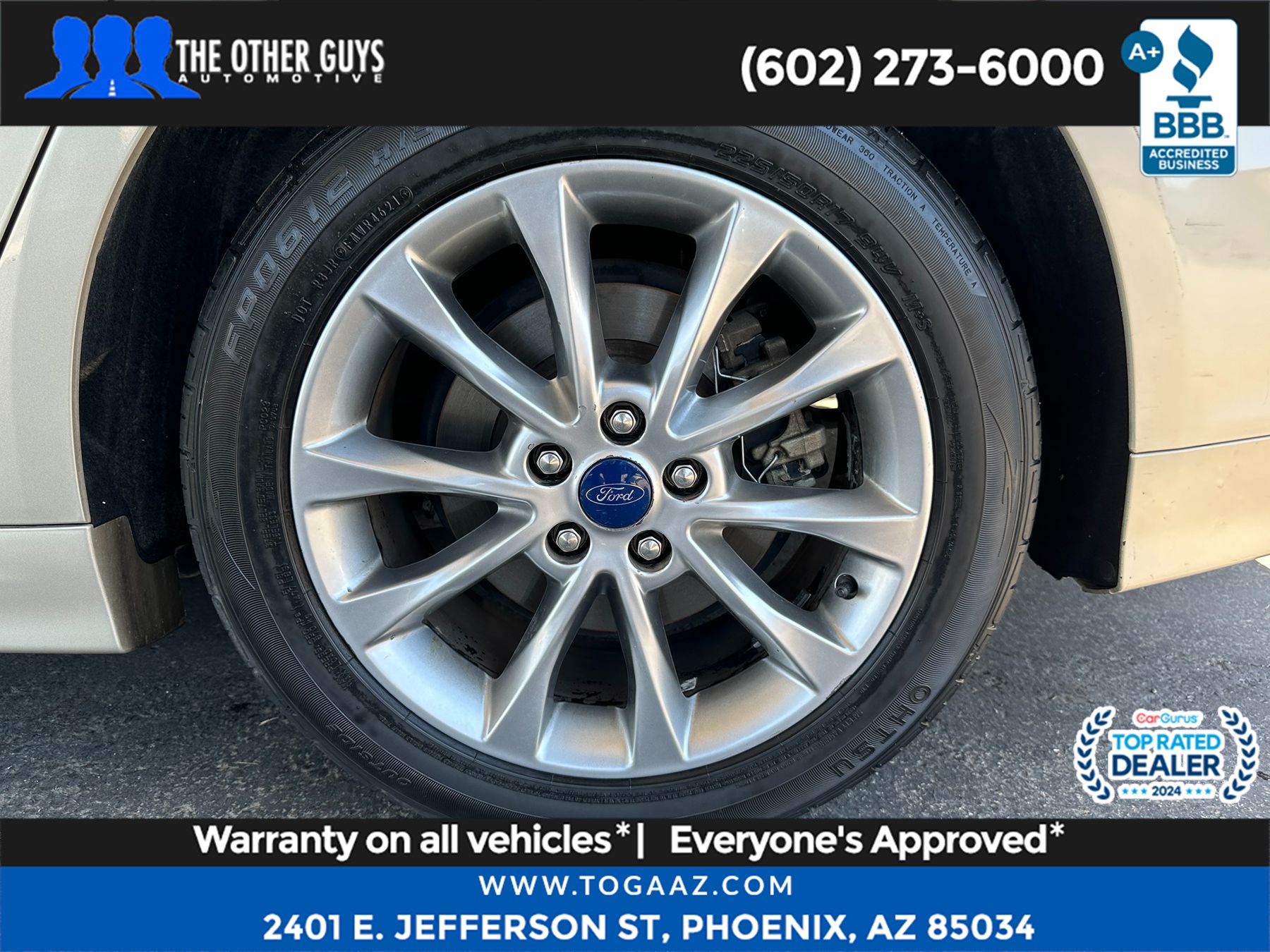 Sold 2017 Ford Fusion SE in Phoenix