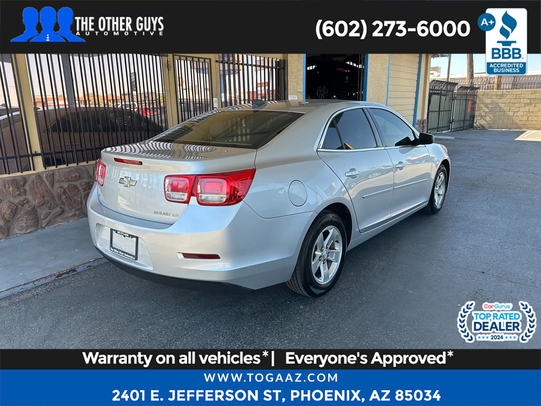 Sold 2015 Chevrolet Malibu LS in Phoenix