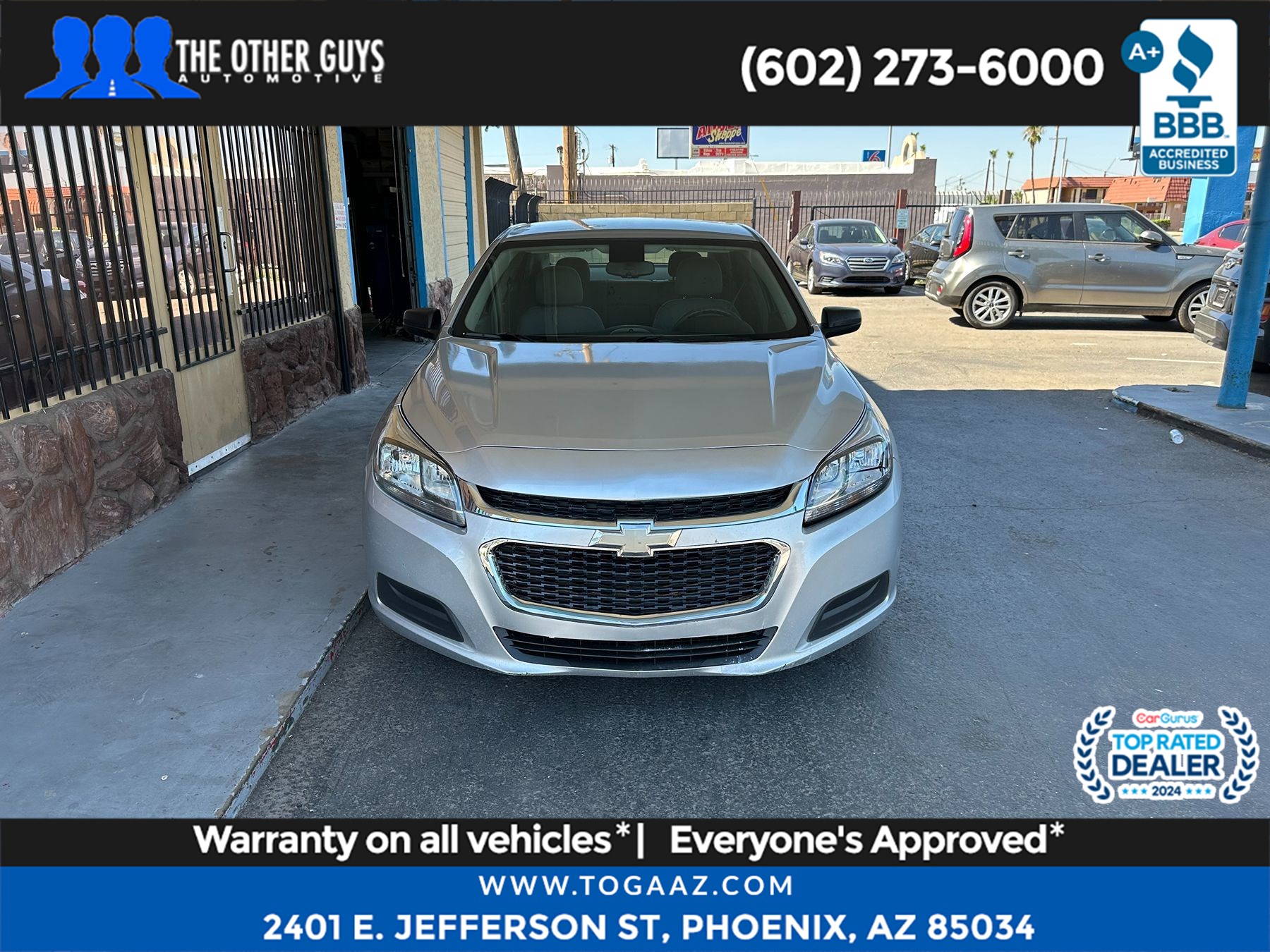 Sold 2015 Chevrolet Malibu LS in Phoenix