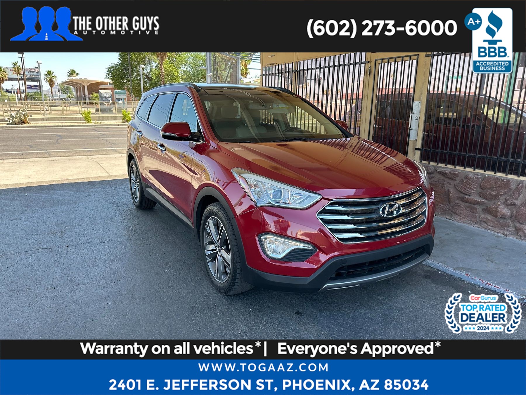 2013 Hyundai Santa Fe Limited