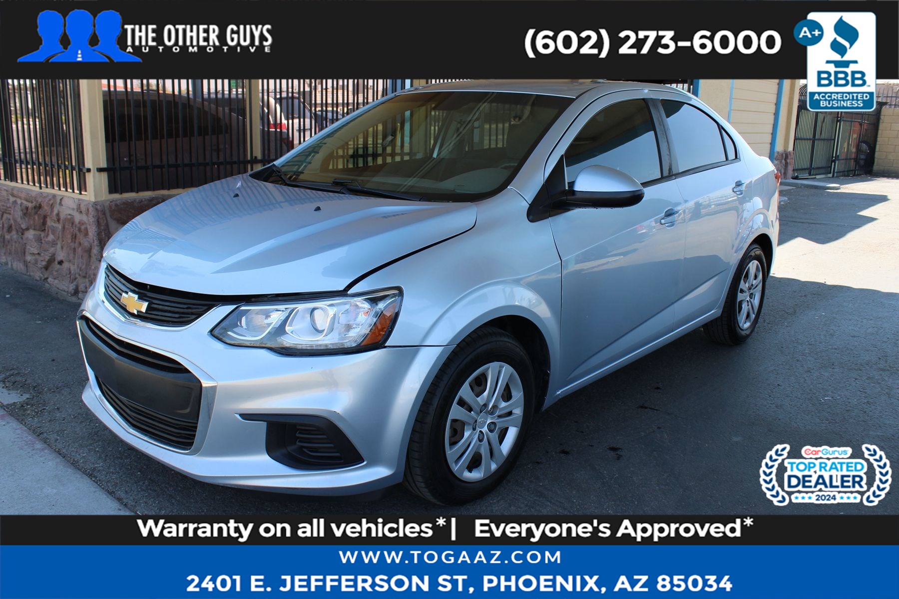 Sold 2018 Chevrolet Sonic LS in Phoenix