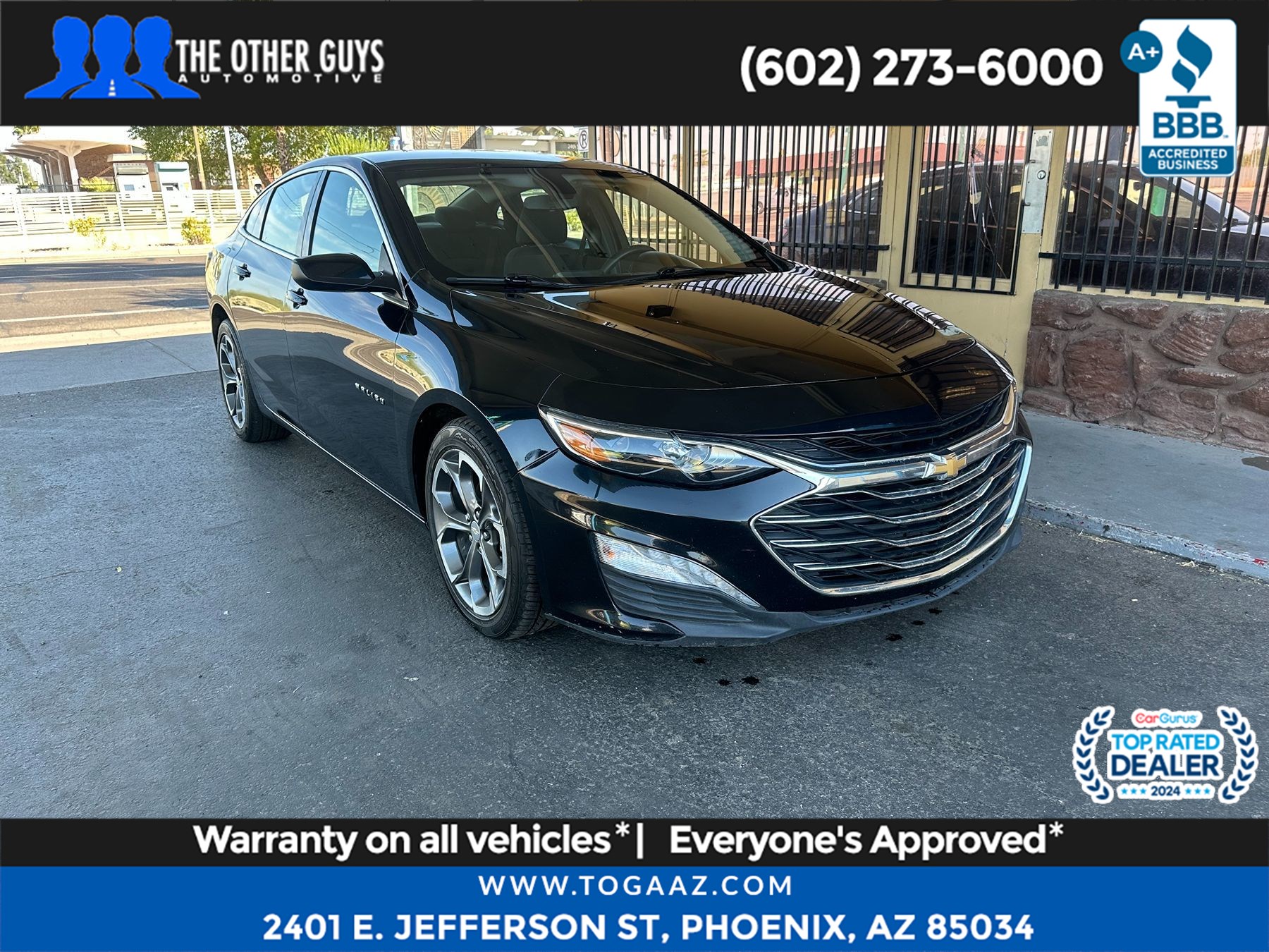 Sold 2021 Chevrolet Malibu LT in Phoenix