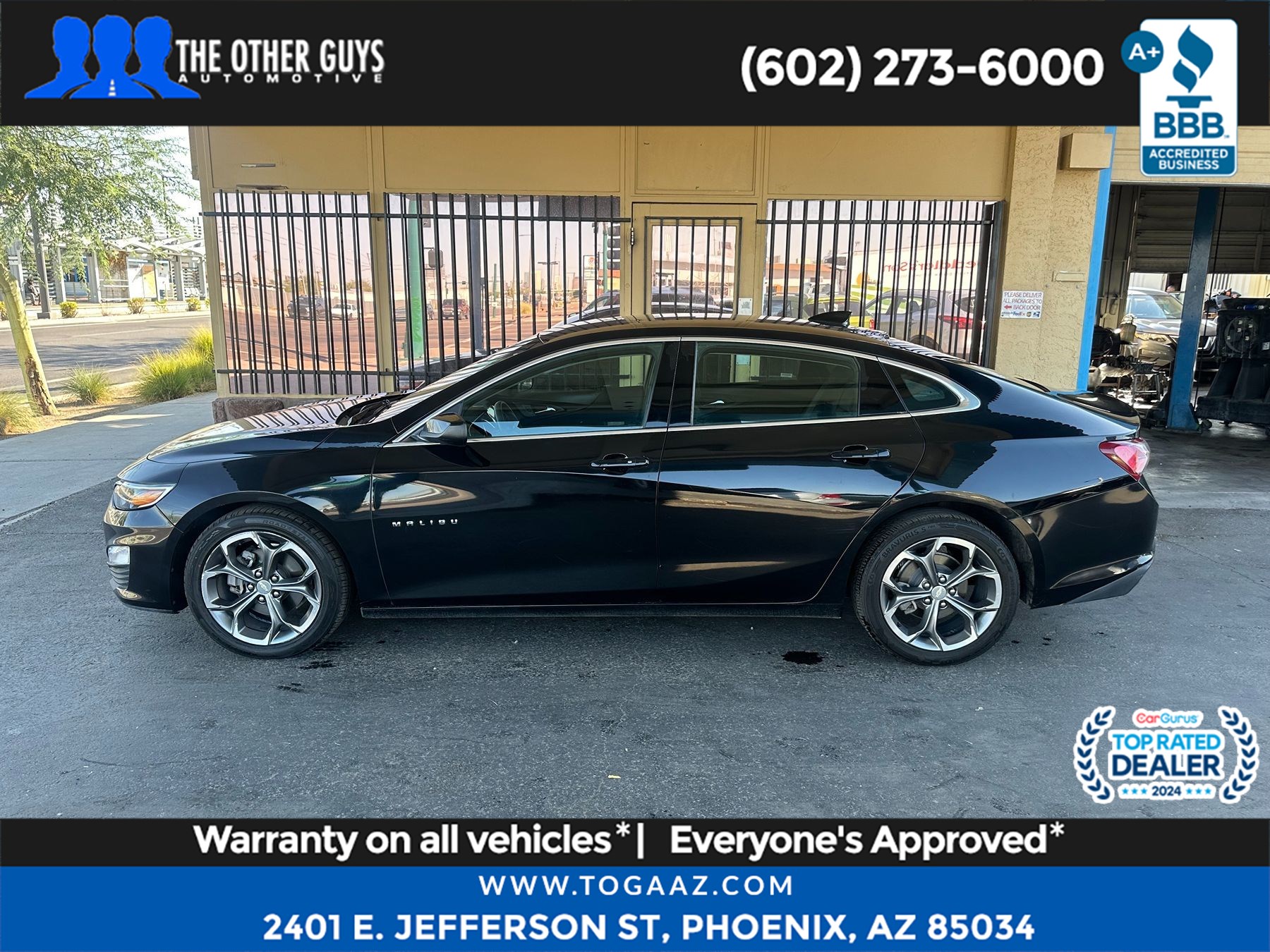 Sold 2021 Chevrolet Malibu LT in Phoenix