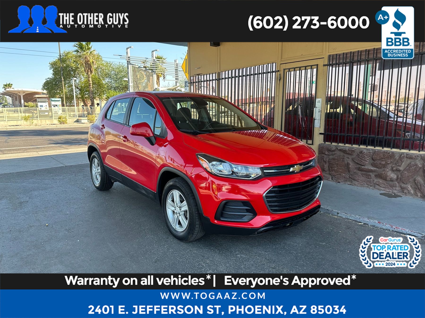 Sold 2020 Chevrolet Trax LS in Phoenix