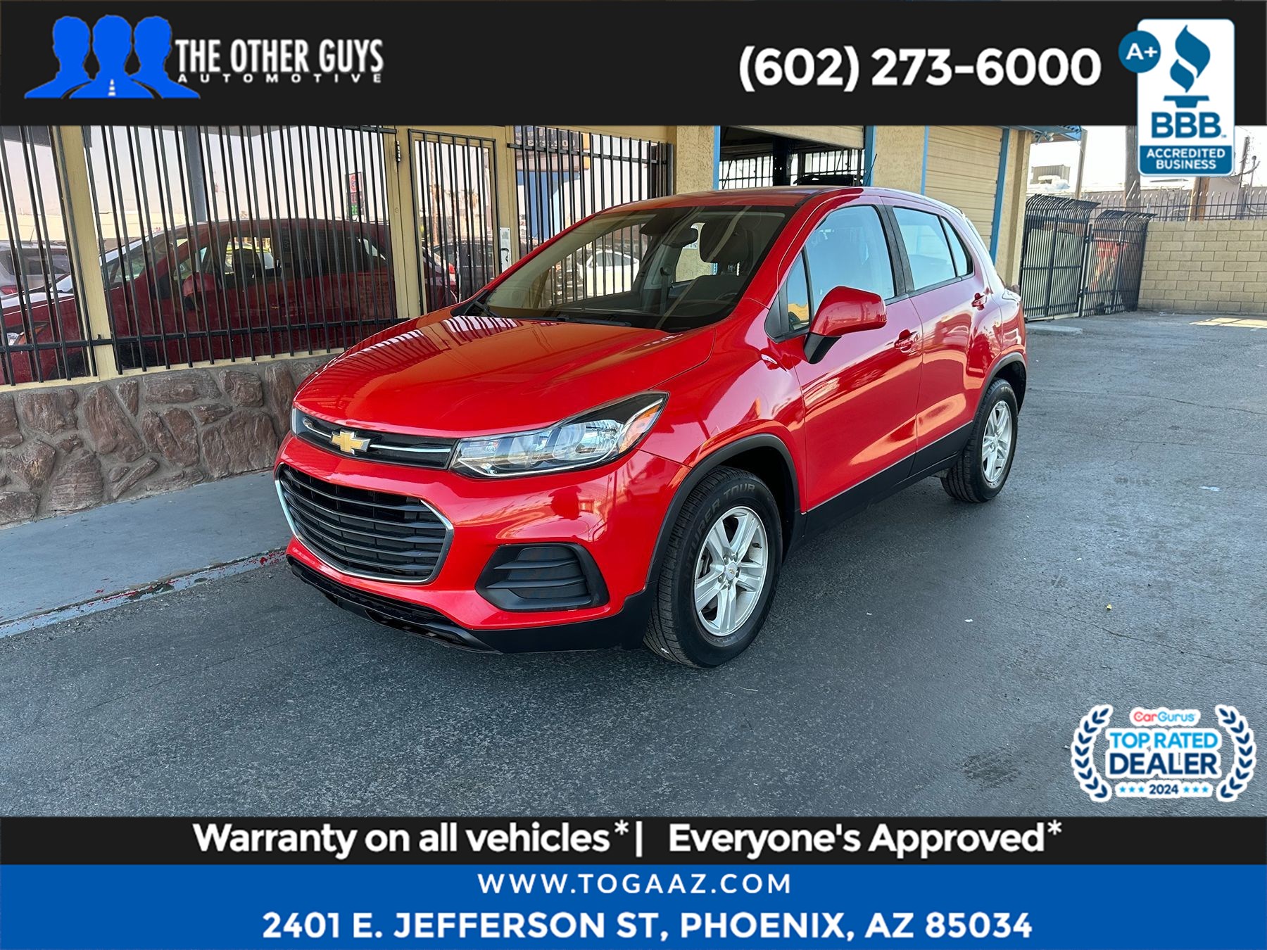 Sold 2020 Chevrolet Trax LS in Phoenix