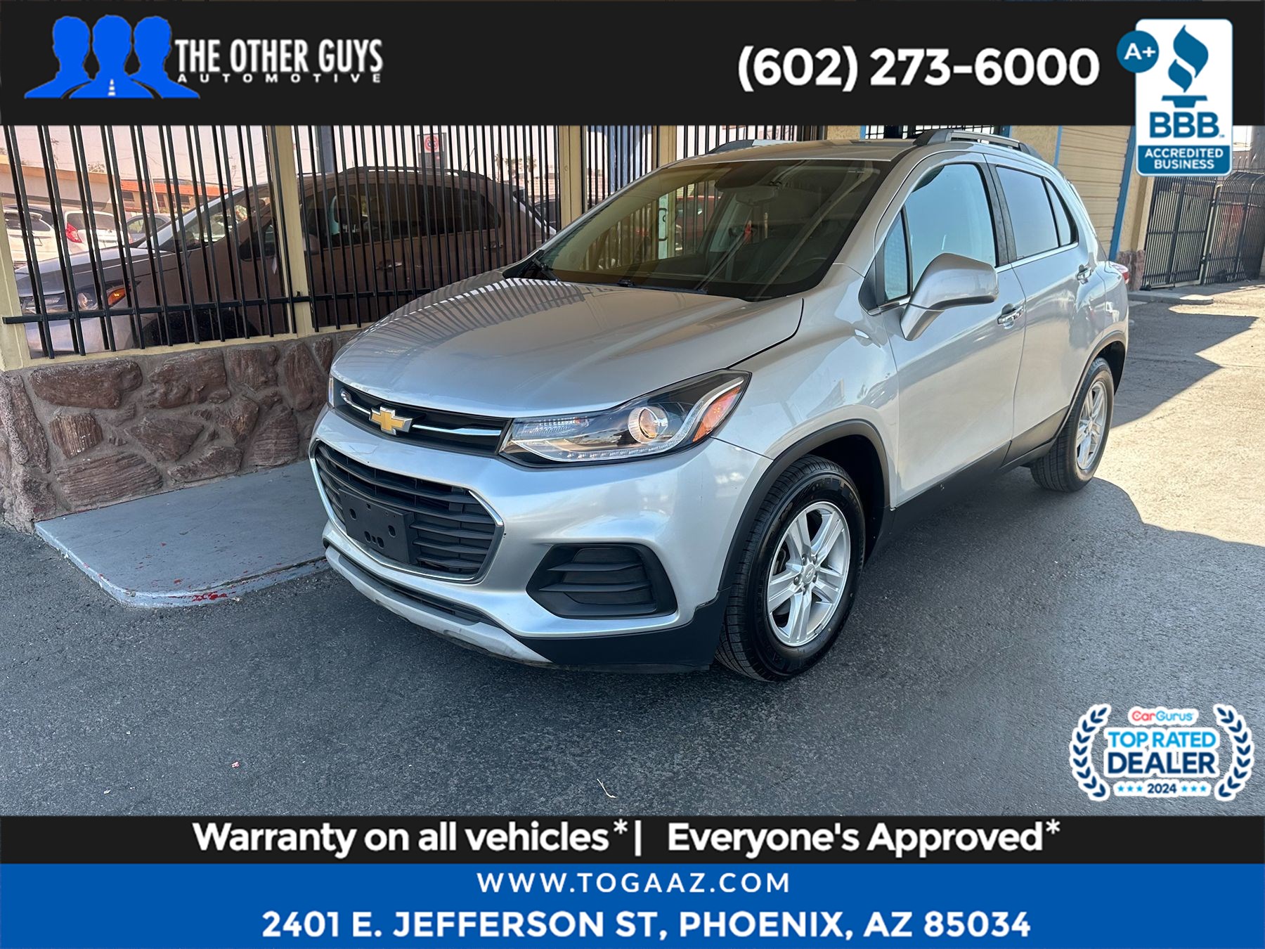 Sold 2019 Chevrolet Trax LT in Phoenix