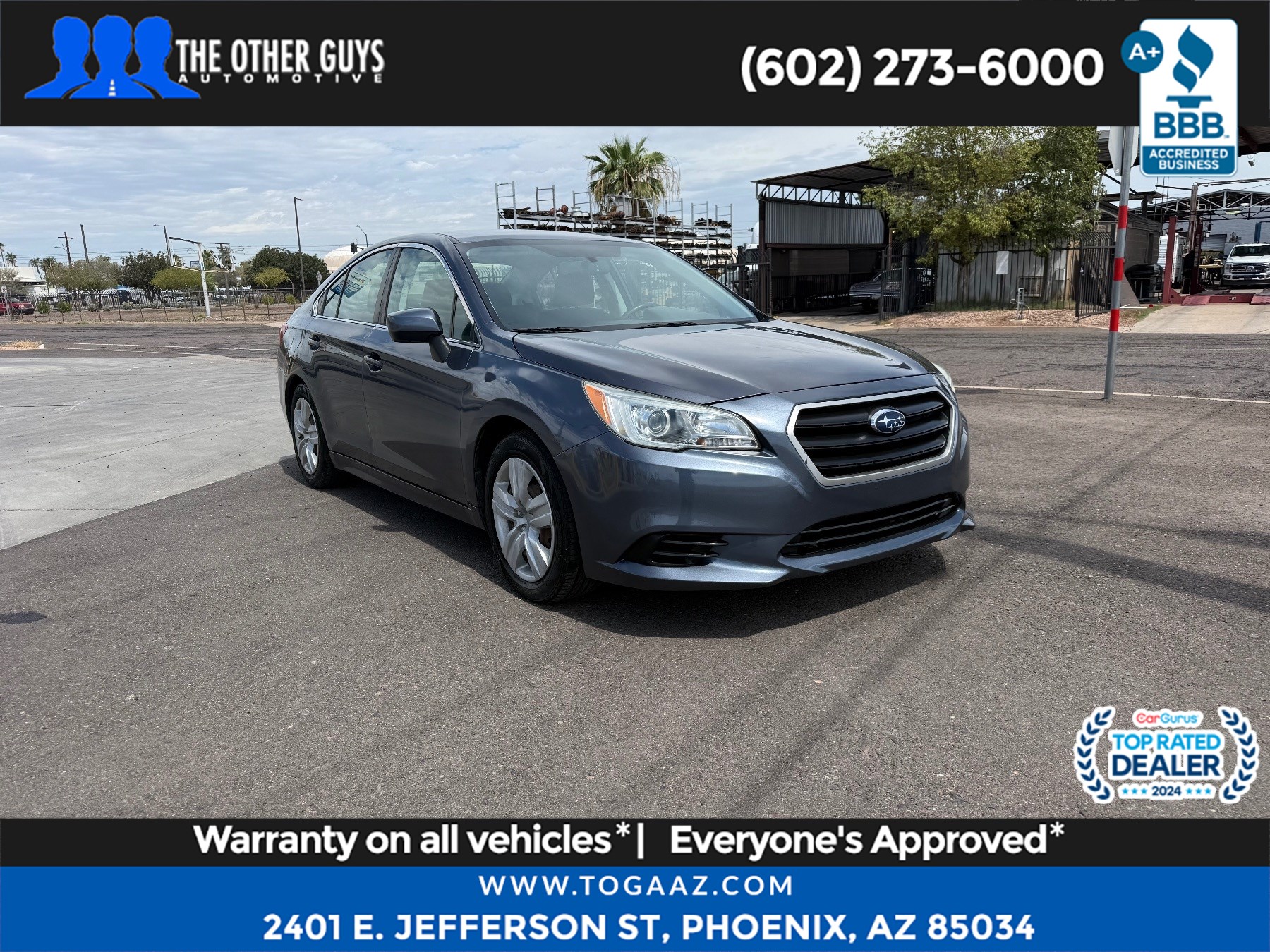 2016 Subaru Legacy 2.5i