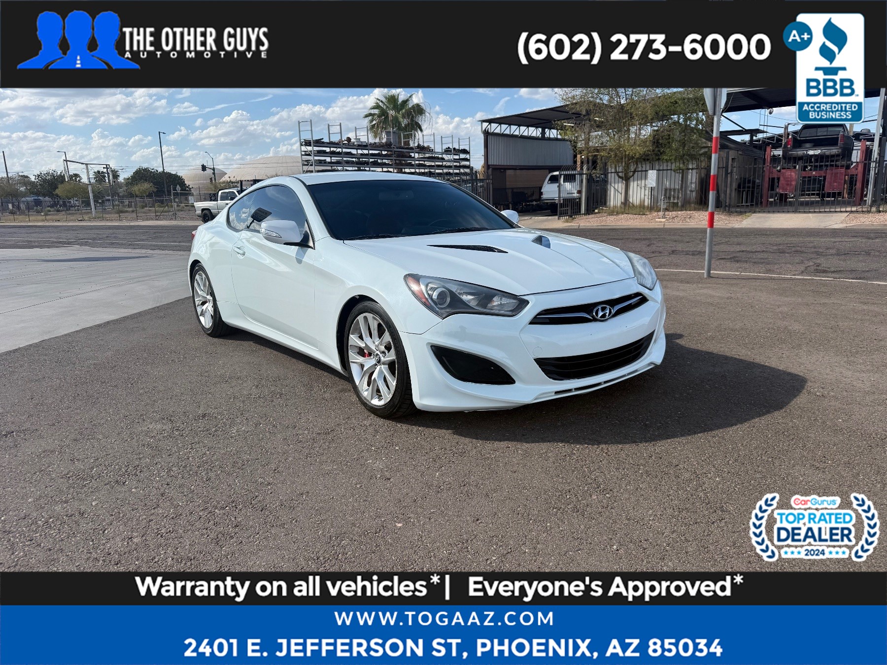 2016 Hyundai Genesis Coupe 3.8L R-Spec