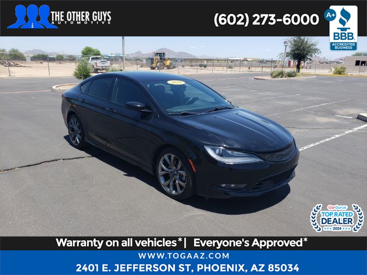 2016 Chrysler 200 S