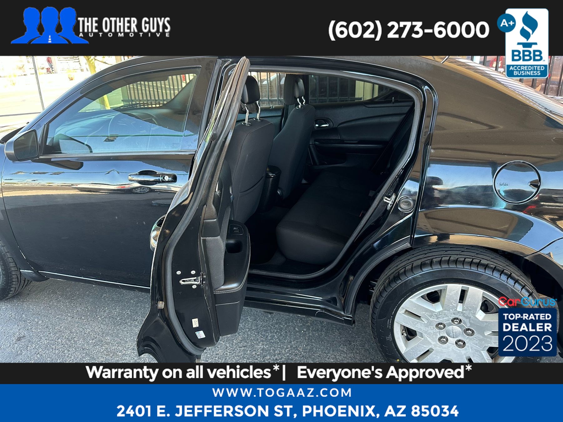 Sold 2014 Dodge Avenger SE in Phoenix, image size:1800x1350