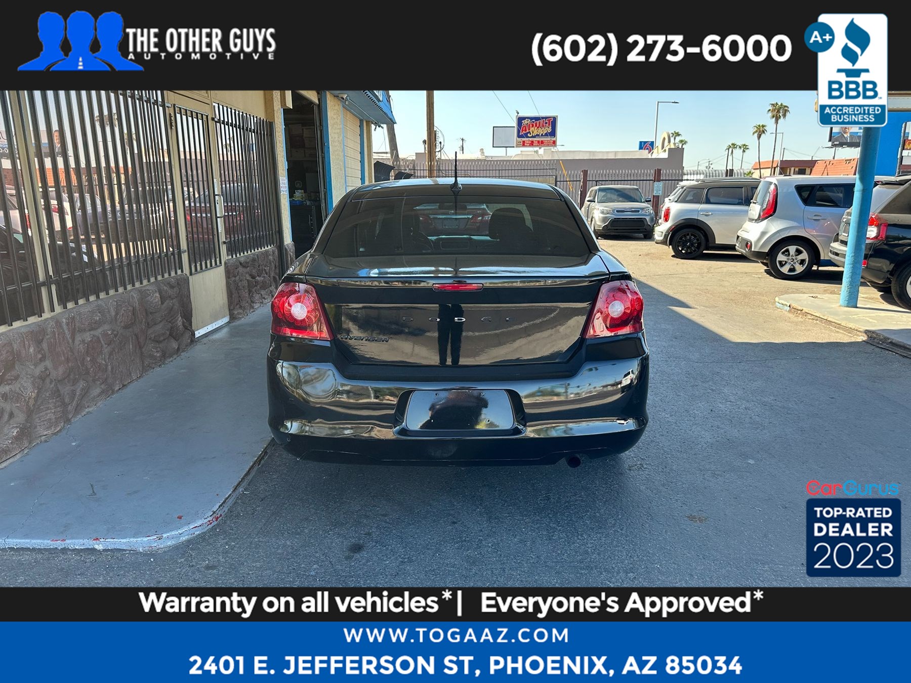 Sold 2014 Dodge Avenger SE in Phoenix, image size:1800x1350