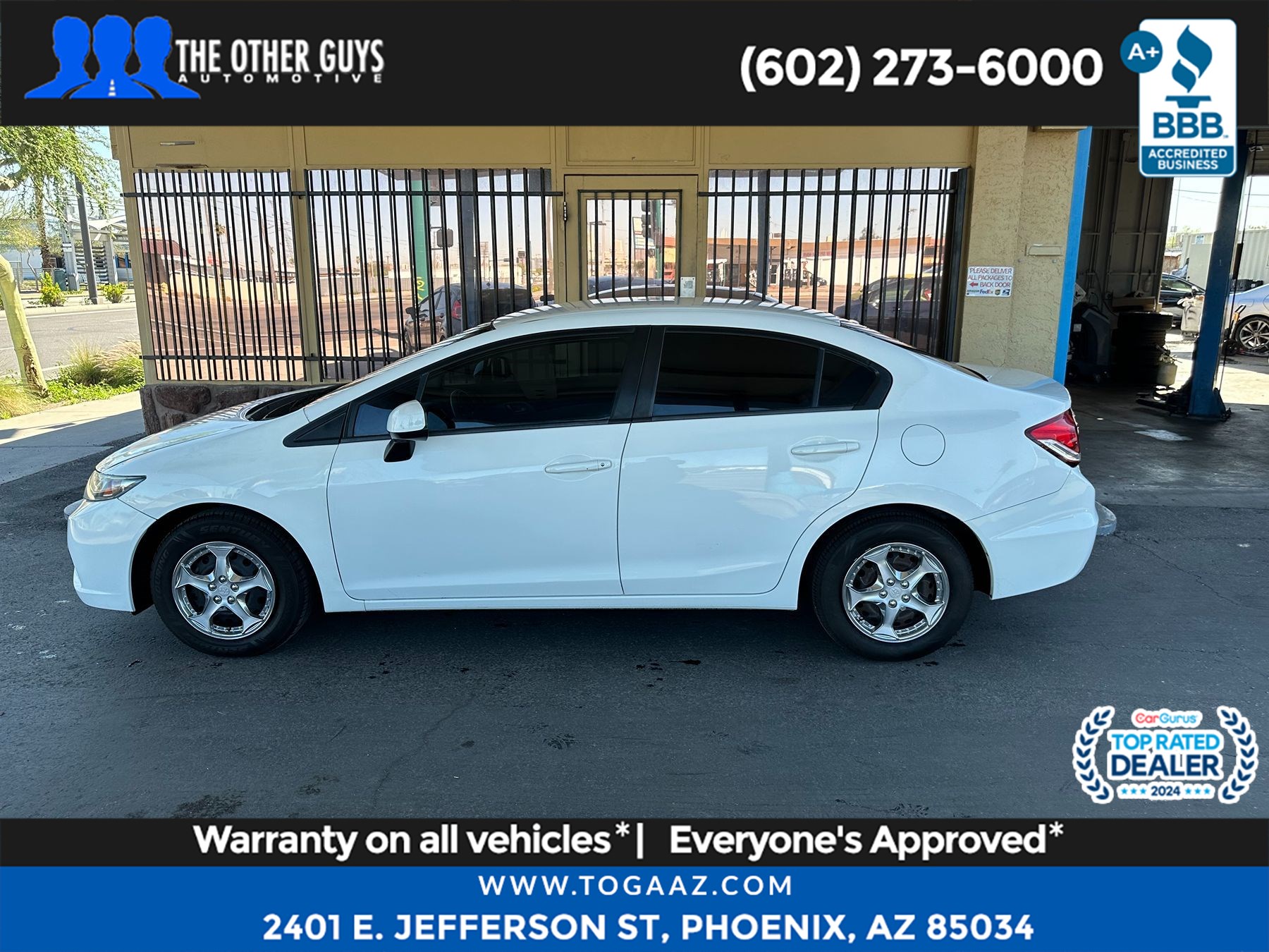 Sold 2013 Honda Civic Sdn LX in Phoenix