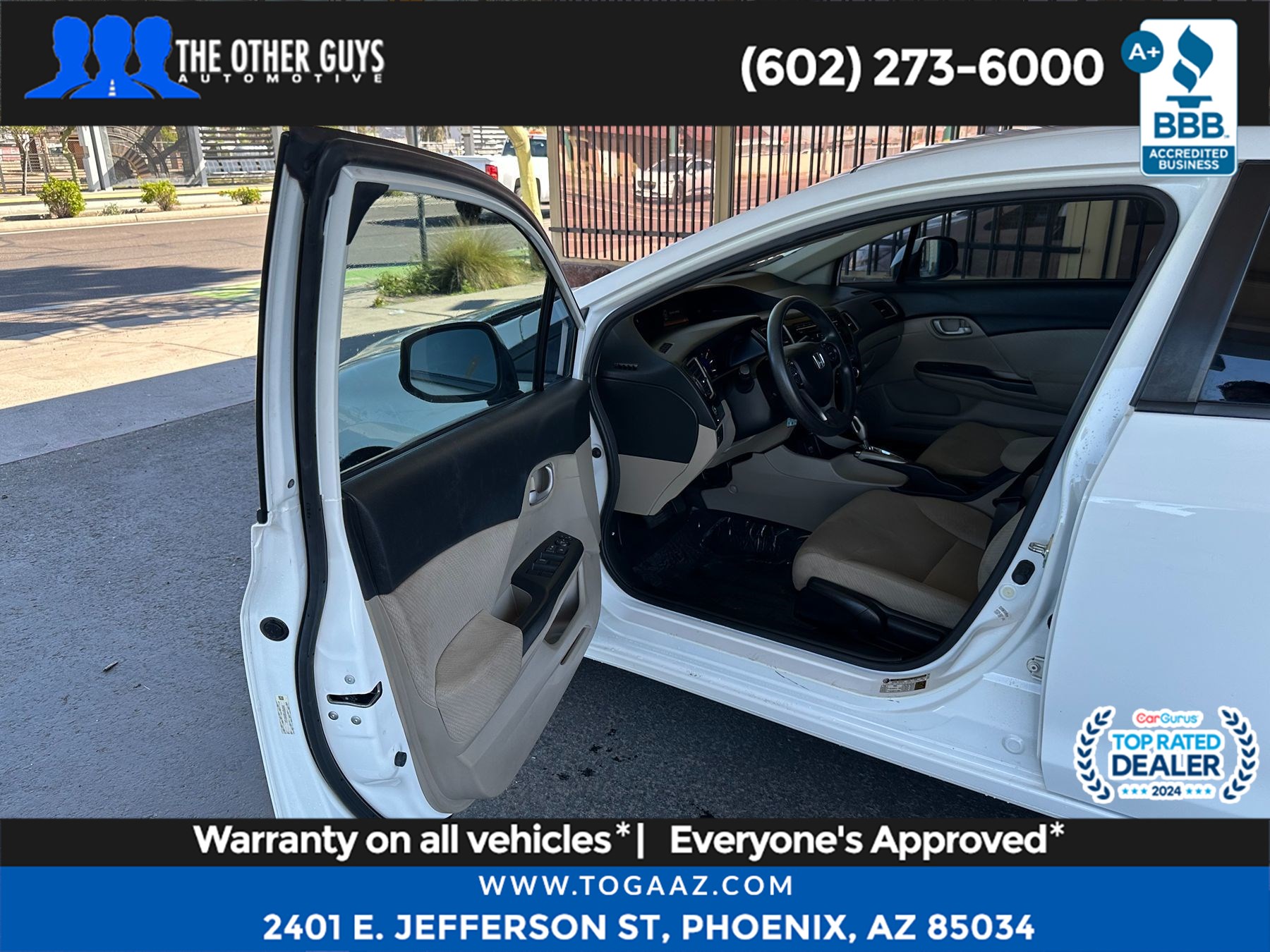 ボニック 2013 Honda Civic, LX | 19XFB2F54DE229829 | Bid History | BidCars
