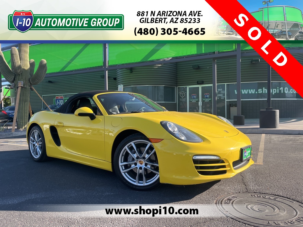 2013 Porsche Boxster 