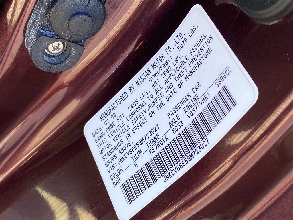 2009 Infiniti G37 Convertible Base photo 29