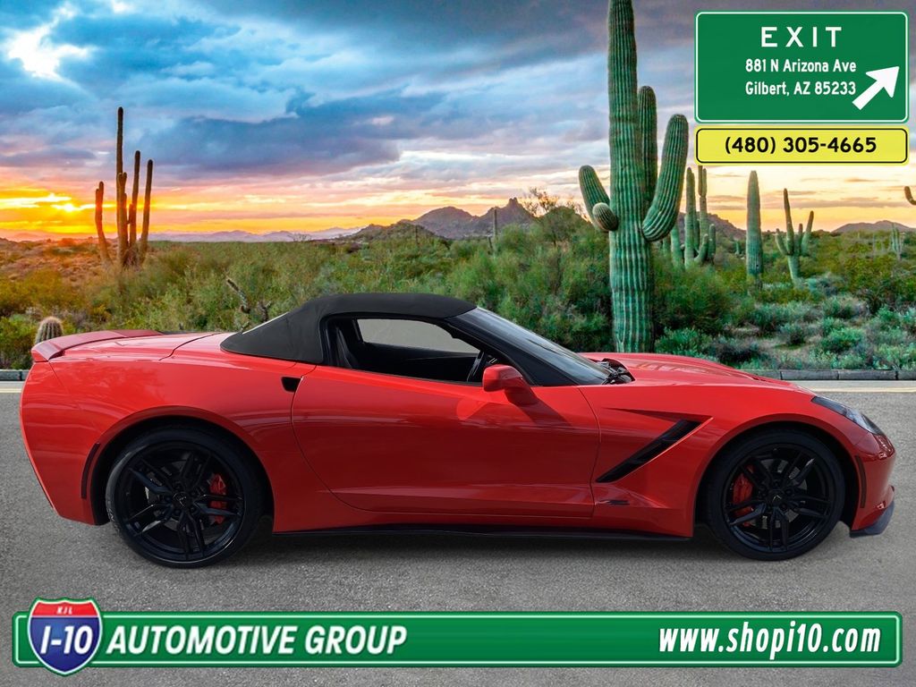 2014 Chevrolet Corvette Stingray Z51 3LT Convertible RWD