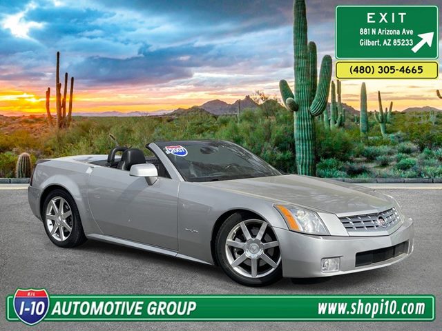 Gray (Light Platinum) 2007 Cadillac XLR Convertible Automatic