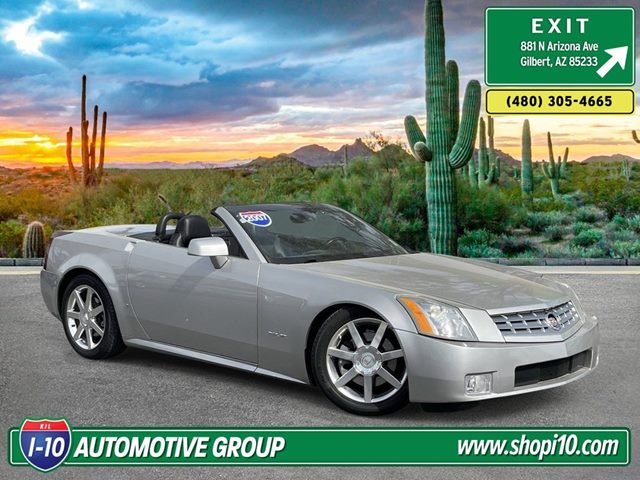 Gray (Light Platinum) 2007 Cadillac XLR Convertible Automatic