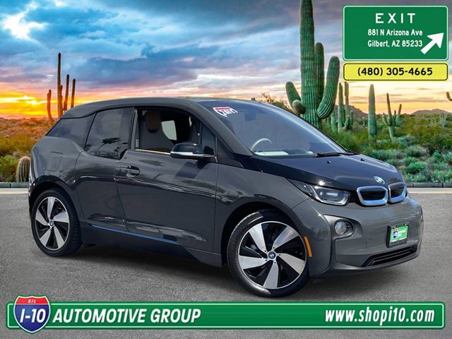 Gray 2015 BMW i3 RWD Wagon Rear-Wheel Drive Automatic