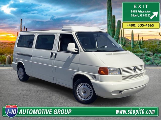 White 1997 Volkswagen EuroVan 3 Dr Campmobile Passenger Van Van Front-Wheel Drive Automatic